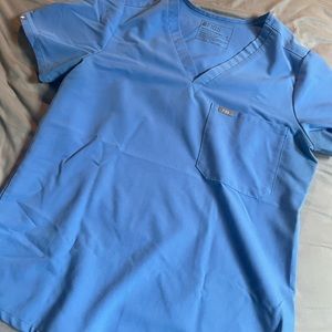 figs catarina top ceil blue